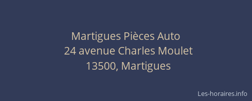 Martigues Pièces Auto