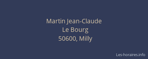 Martin Jean-Claude