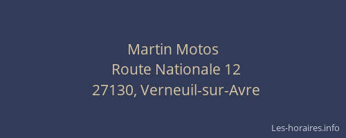 Martin Motos