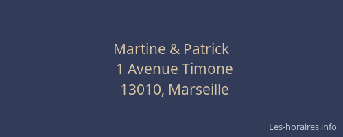 Martine & Patrick