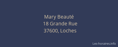 Mary Beauté