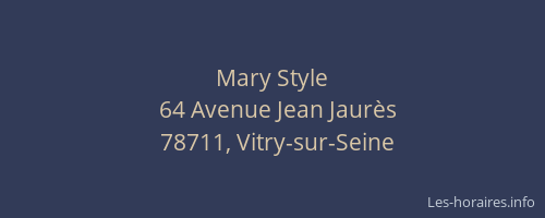 Mary Style