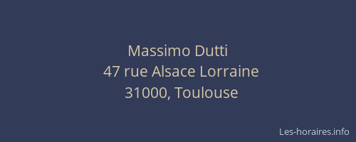 Massimo Dutti