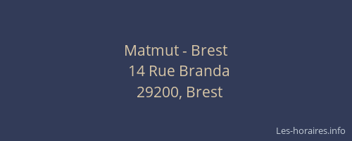 Matmut - Brest