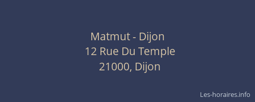 Matmut - Dijon