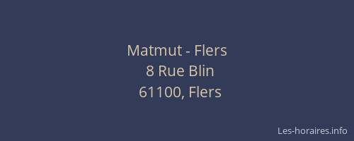 Matmut - Flers