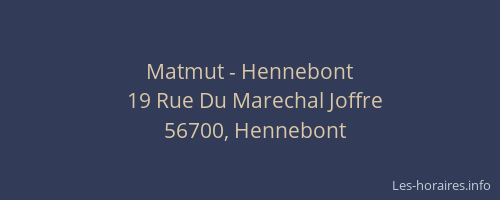 Matmut - Hennebont