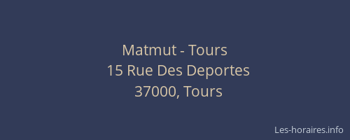 Matmut - Tours