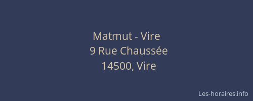 Matmut - Vire