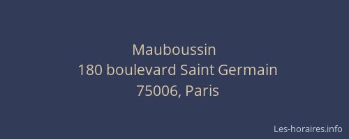 Mauboussin