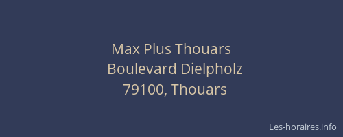 Max Plus Thouars