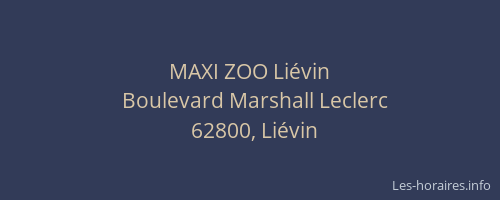 MAXI ZOO Liévin