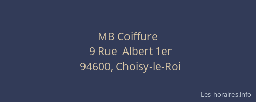 MB Coiffure