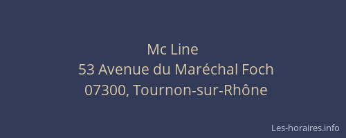 Mc Line