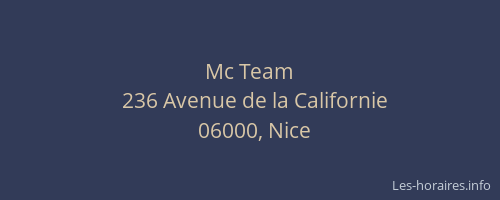 Mc Team