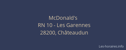 McDonald's