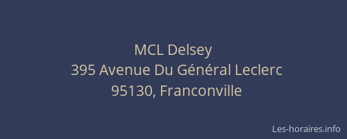 MCL Delsey