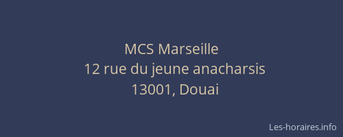 MCS Marseille