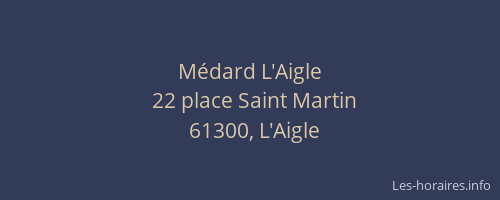 Médard L'Aigle