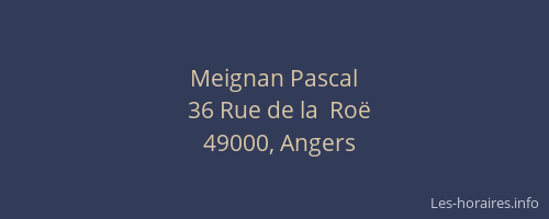 Meignan Pascal