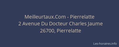 Meilleurtaux.Com - Pierrelatte