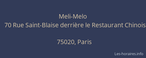 Meli-Melo