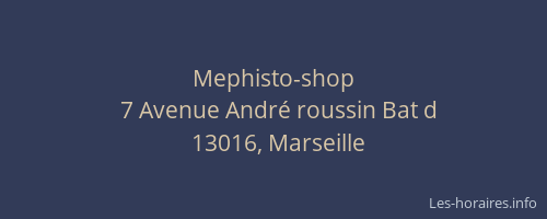 Mephisto-shop