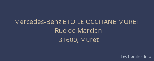 Mercedes-Benz ETOILE OCCITANE MURET