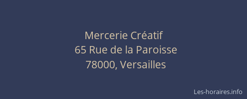 Mercerie Créatif