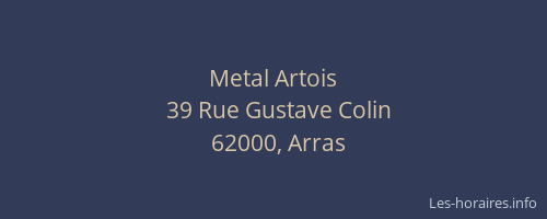Metal Artois