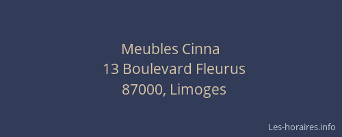 Meubles Cinna