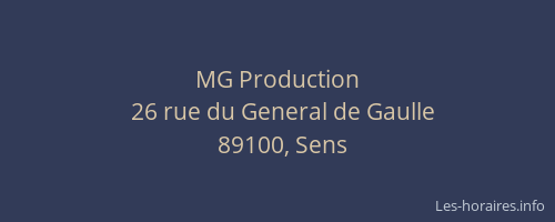 MG Production