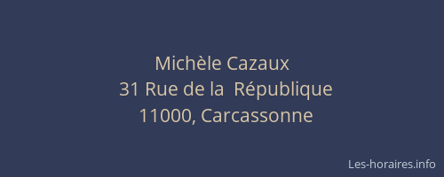 Michèle Cazaux