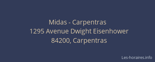 Midas - Carpentras