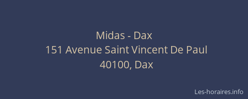 Midas - Dax