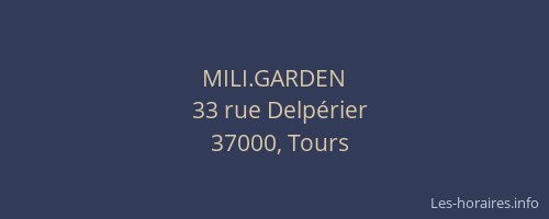 MILI.GARDEN