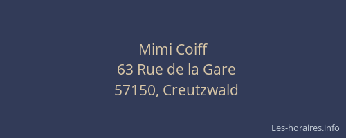 Mimi Coiff