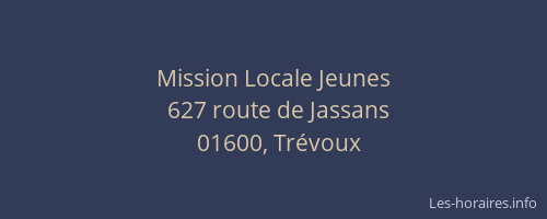 Mission Locale Jeunes