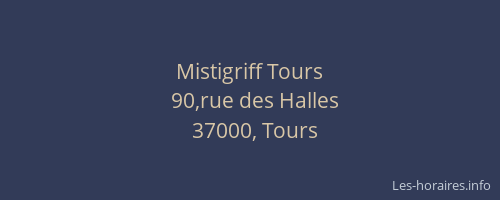 Mistigriff Tours