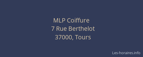 MLP Coiffure