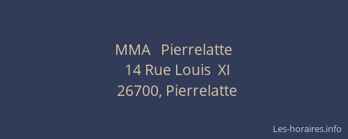 MMA   Pierrelatte