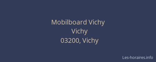 Mobilboard Vichy