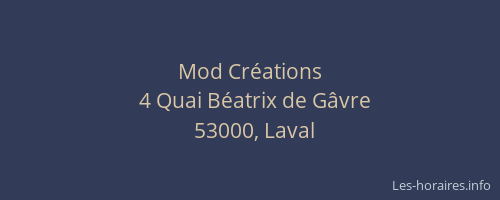 Mod Créations