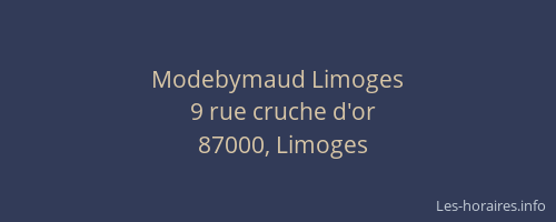 Modebymaud Limoges