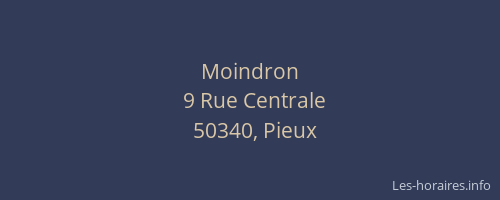 Moindron