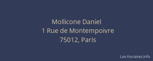 Mollicone Daniel