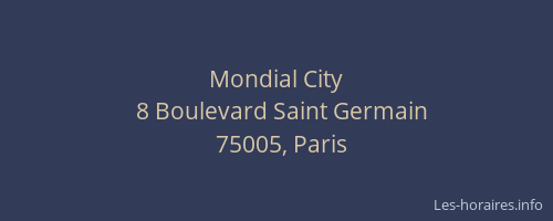 Mondial City