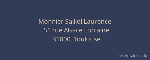 Monnier Saillol Laurence