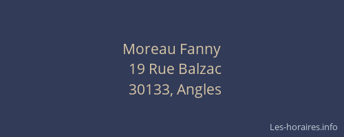 Moreau Fanny