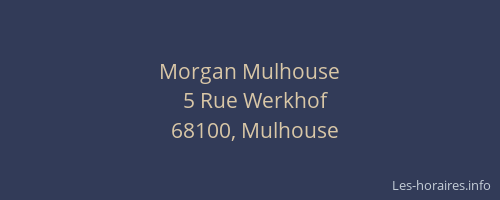 Morgan Mulhouse